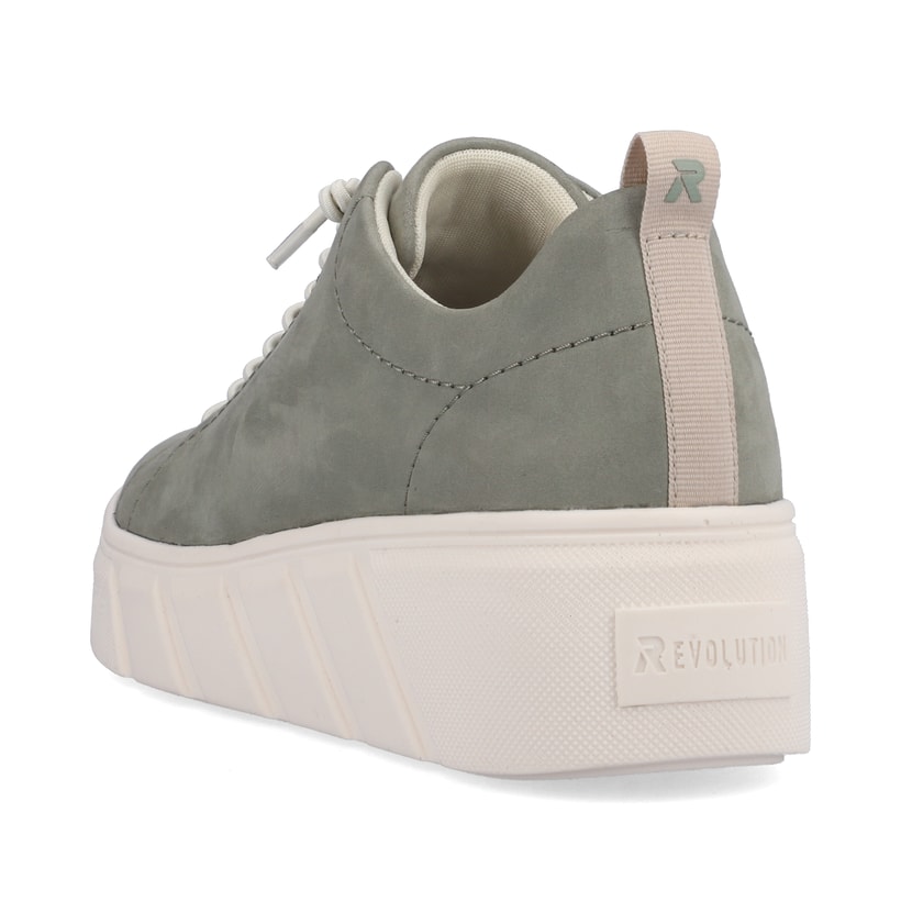 Rieker Artikelnummer W0500-52 Rieker Damen Sneaker Low khaki green Black Friday