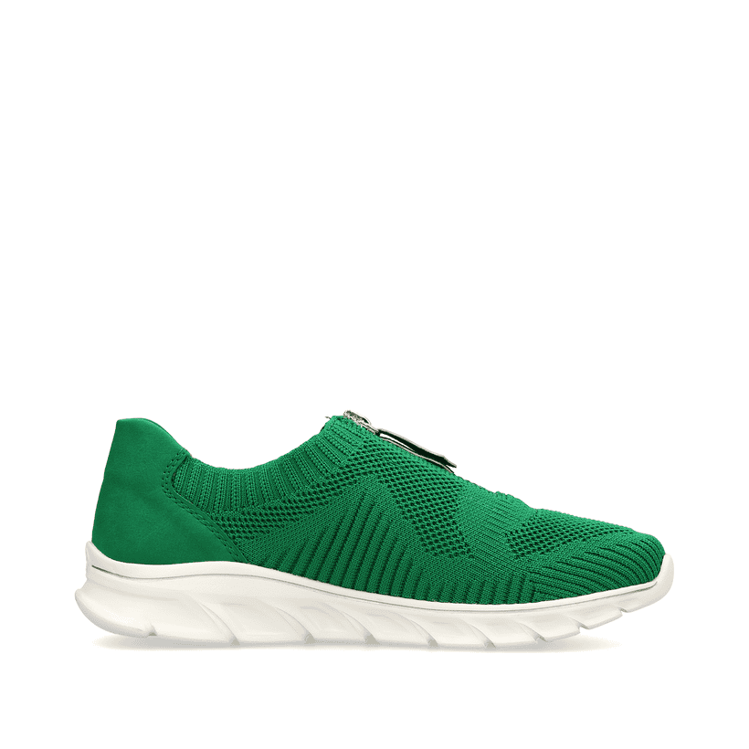 Rieker Artikelnummer 54057-52 Rieker Damen Slipper grasgrün Osterangebot
