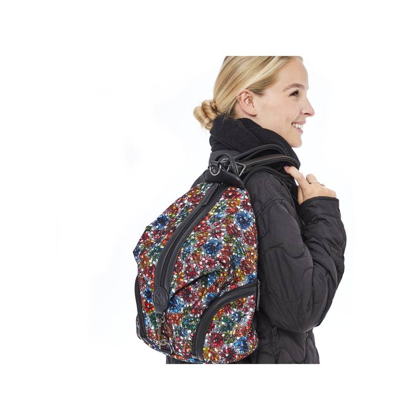 Rieker Artikelnummer H1055-94 Rieker Rucksack multi-schwarz Lagerräumung