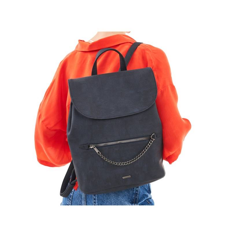 Rieker Artikelnummer H1603-14 Rieker Rucksack marineblau Kauf eins, bekomm eins gratis
