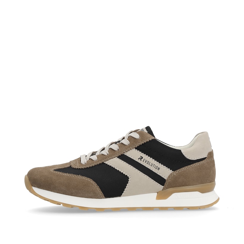 Rieker Artikelnummer U0301-64 Rieker Herren Sneaker Low cinnamon black Letzte 2 Tage