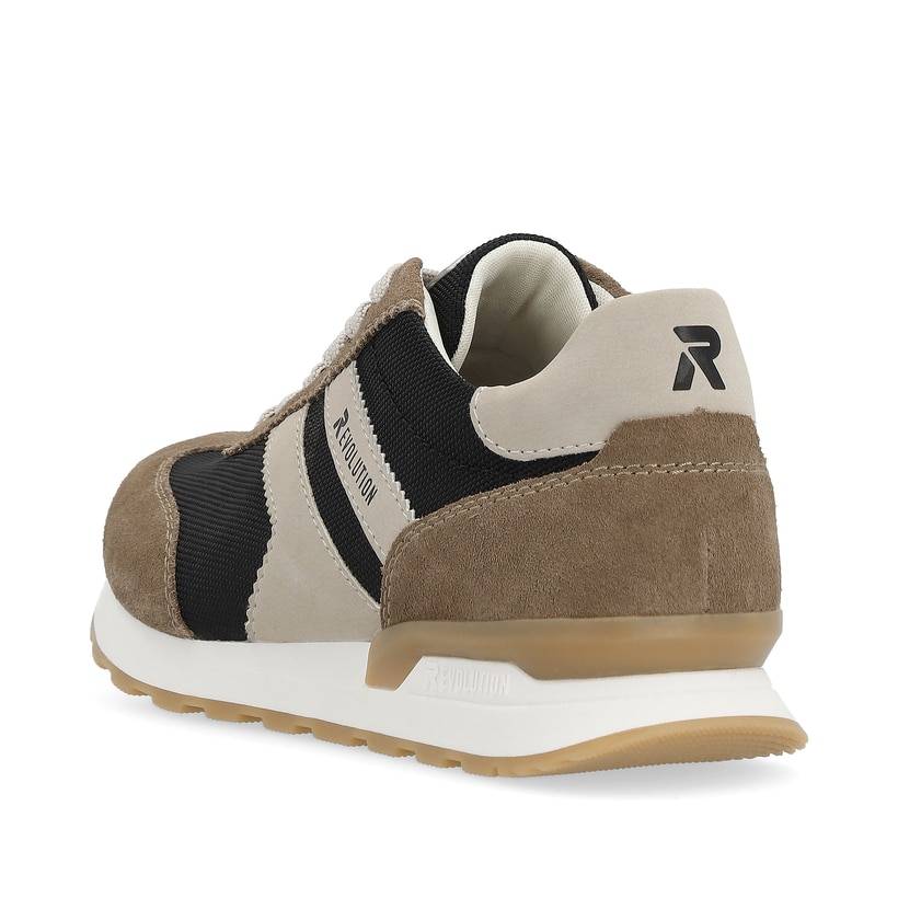 Rieker Artikelnummer U0301-64 Rieker Herren Sneaker Low cinnamon black Letzte 2 Tage