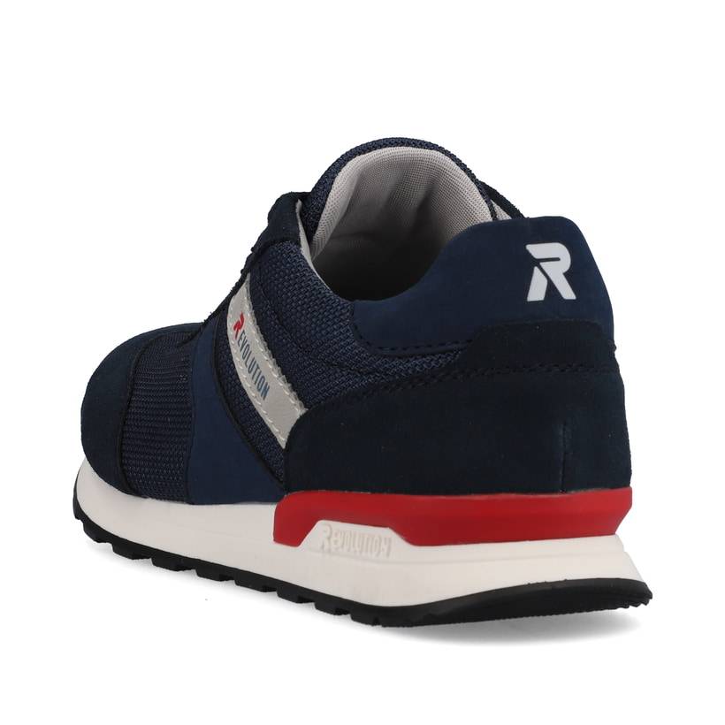 Rieker Artikelnummer U0301-14 Rieker Herren Sneaker Low atlantic blue Letzter Tag