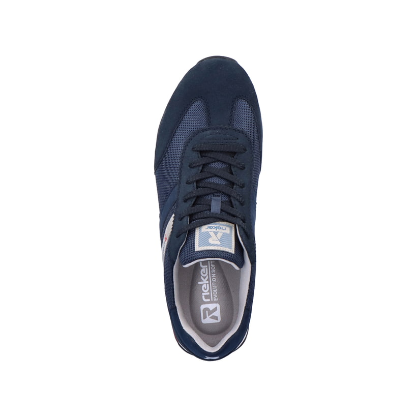 Rieker Artikelnummer U0301-14 Rieker Herren Sneaker Low atlantic blue Letzter Tag