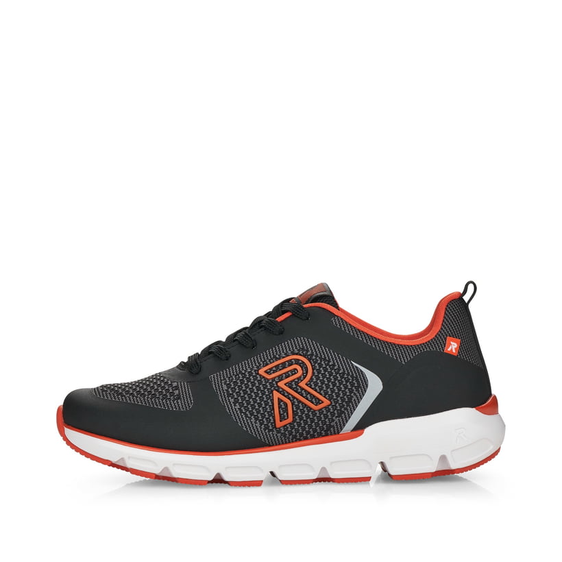 Rieker Artikelnummer 40402-00 Rieker Damen Sneaker Low urban-black rust-orange Bis zu 65% Rabatt