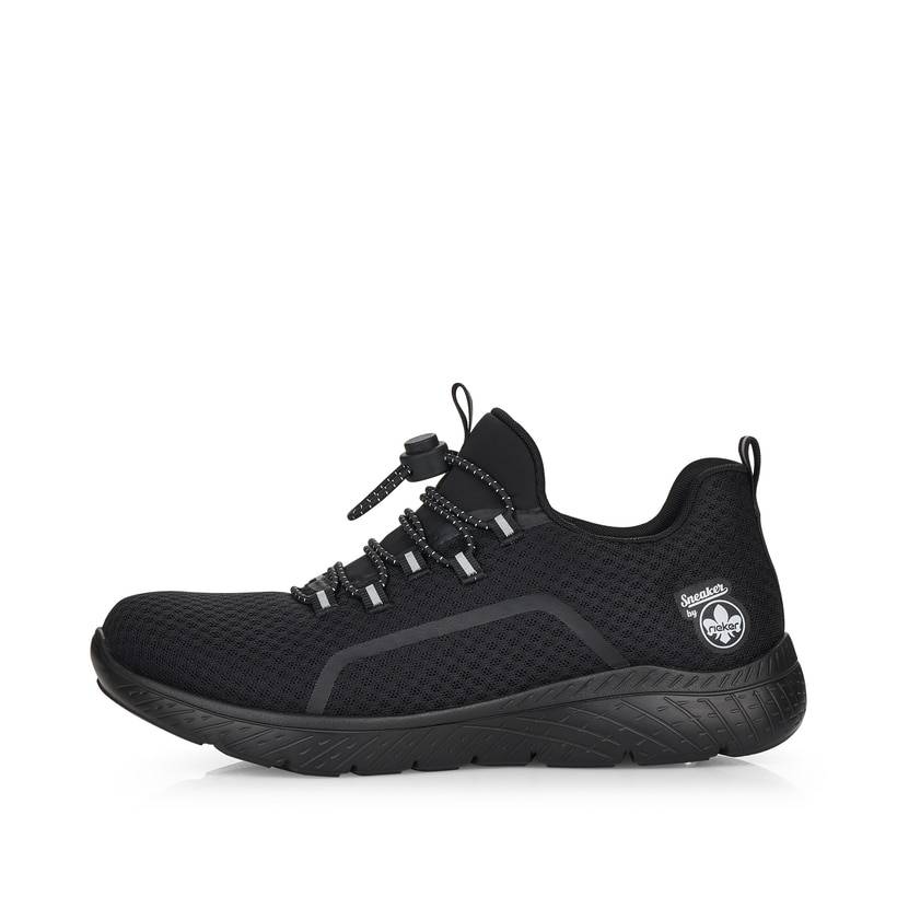 Rieker Artikelnummer M5070-00 Rieker Damen Slipper tiefschwarz Nur für heute