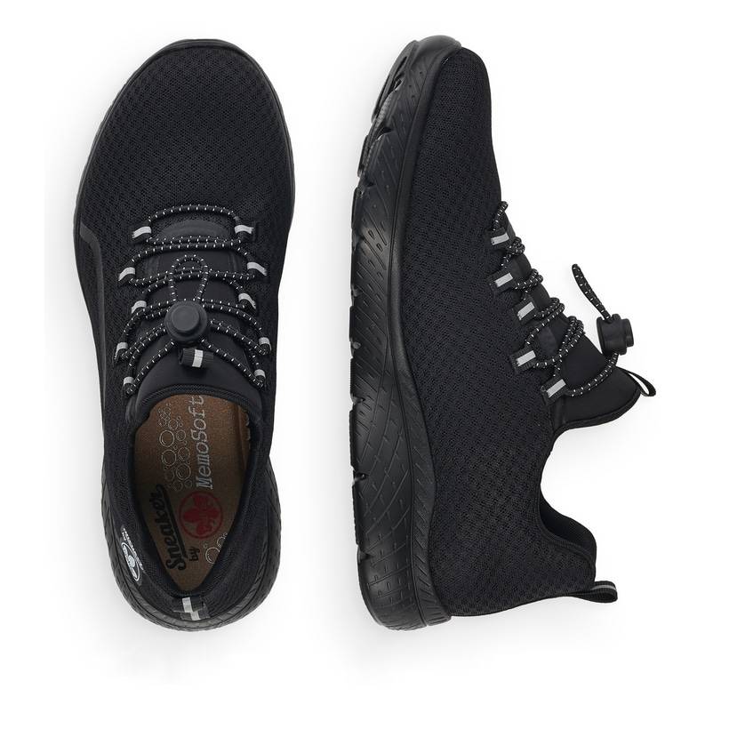 Rieker Artikelnummer M5070-00 Rieker Damen Slipper tiefschwarz Nur für heute