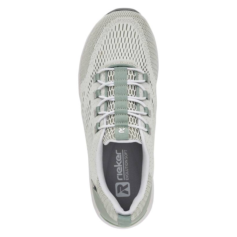 Rieker Artikelnummer 40403-52 Rieker Damen Slipper mint green Vierteljährliche Förderung