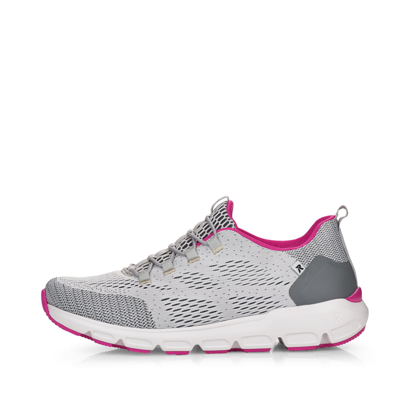 Rieker Artikelnummer 40403-40 Rieker Damen Slipper silver grey Bis zu 55% Rabatt