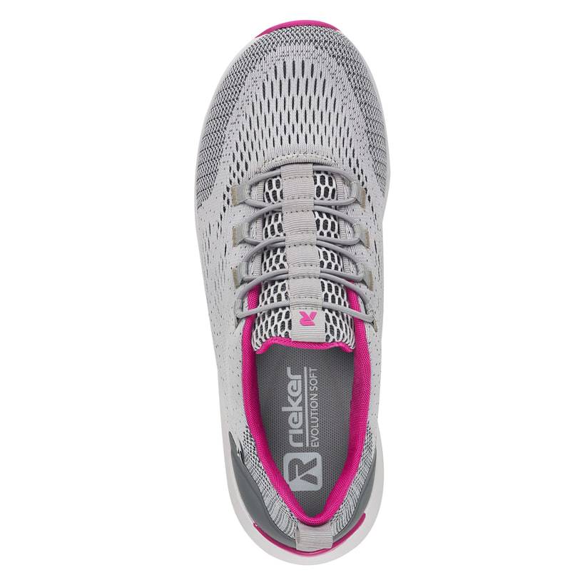 Rieker Artikelnummer 40403-40 Rieker Damen Slipper silver grey Bis zu 55% Rabatt