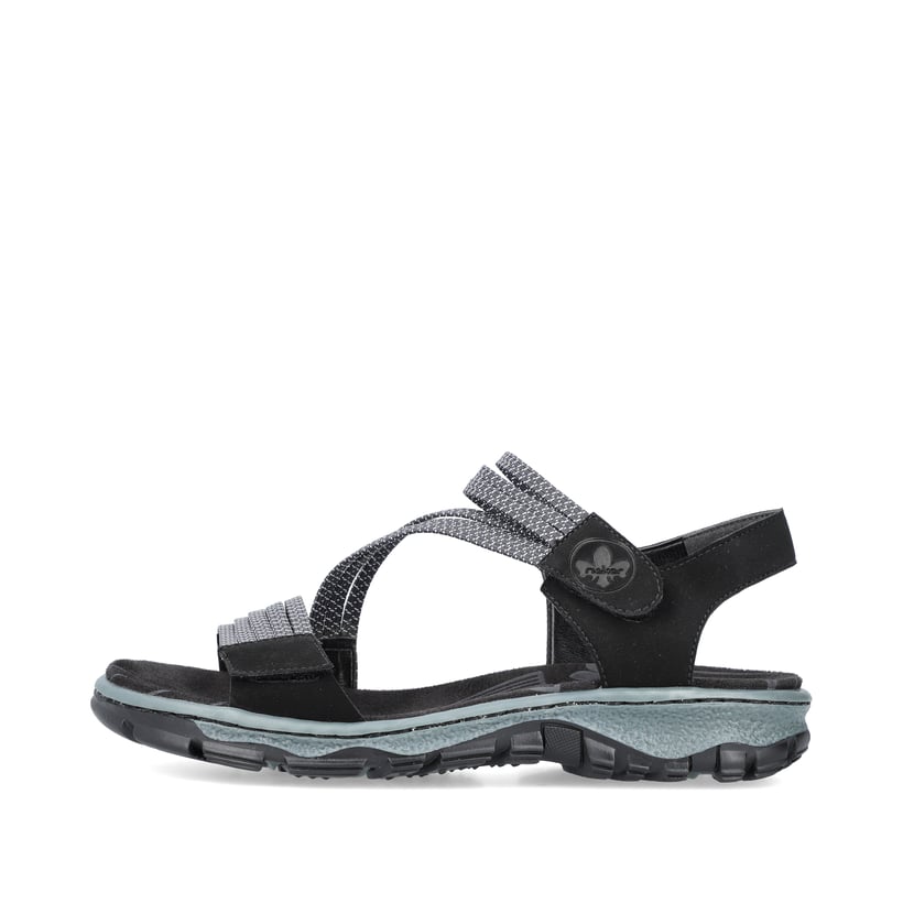 Rieker Artikelnummer 68871-00 Rieker Damen Trekkingsandalen graphitschwarz Discount Store für neue Produkte