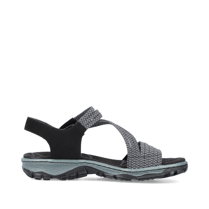 Rieker Artikelnummer 68871-00 Rieker Damen Trekkingsandalen graphitschwarz Discount Store für neue Produkte