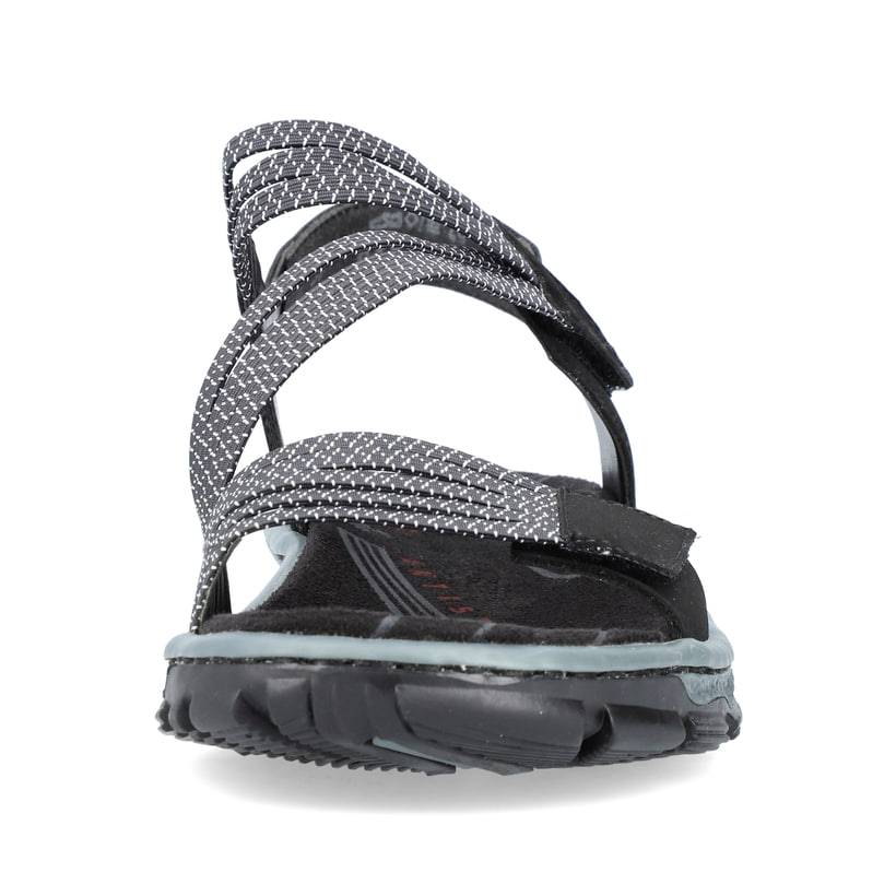 Rieker Artikelnummer 68871-00 Rieker Damen Trekkingsandalen graphitschwarz Discount Store für neue Produkte