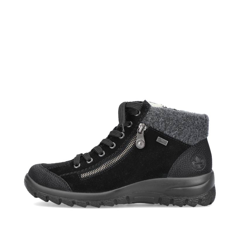 Rieker Artikelnummer L7132-01 Rieker Damen Schnürschuhe graphitschwarz Nur noch ein Tag übrig