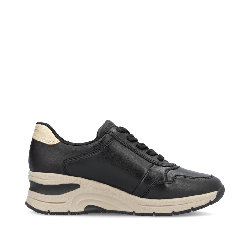 Rieker Artikelnummer N9301-00 Rieker Damen Sneaker Low mattschwarz Super Rabatt