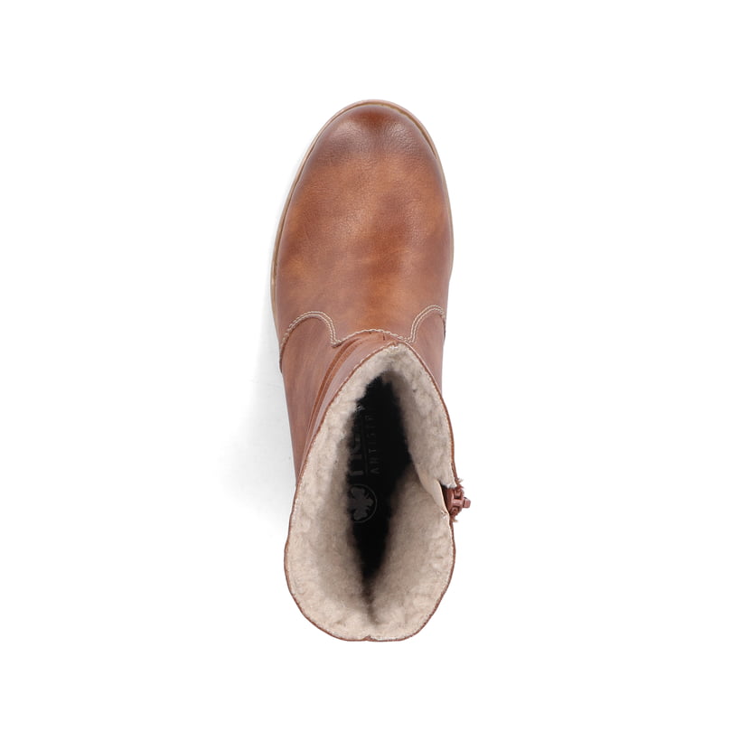 Rieker Artikelnummer 76581-24 Rieker Damen Stiefeletten nougatbraun Riesige Rabatte