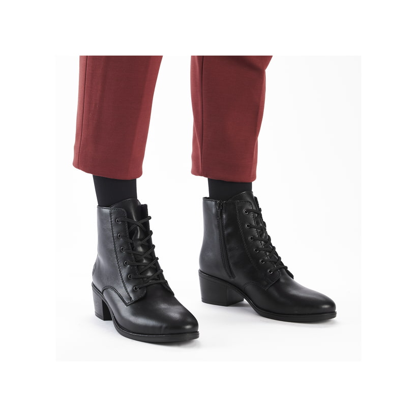 Rieker Artikelnummer 73930-00 Rieker Damen Stiefeletten mitternachtsschwarz Fabrikladen