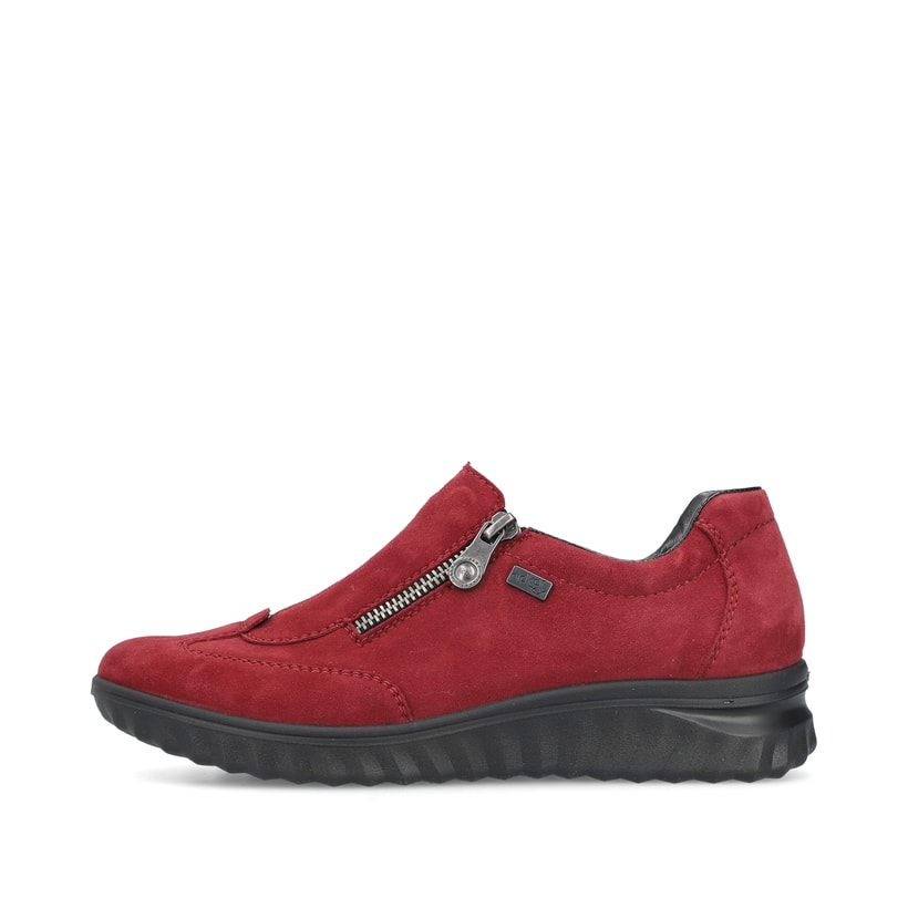 Rieker Artikelnummer 59071-35 Rieker Damen Slipper rubinrot Begrenzt auf 3 Tage