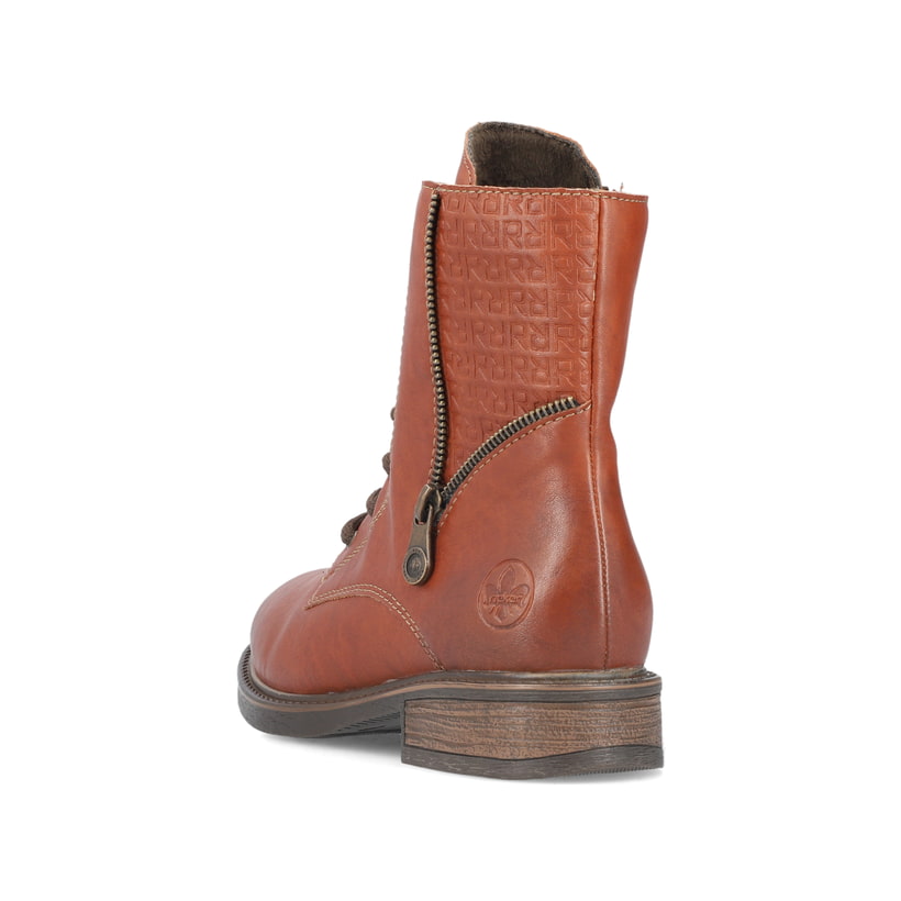 Rieker Artikelnummer 71450-24 Rieker Damen Schnürstiefel fuchsbraun Speichern exportieren