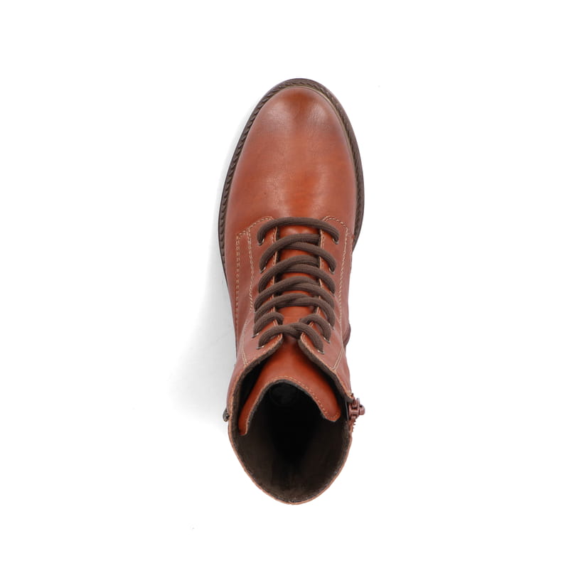 Rieker Artikelnummer 71450-24 Rieker Damen Schnürstiefel fuchsbraun Speichern exportieren