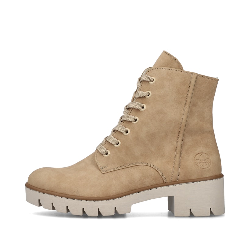 Rieker Artikelnummer X5702-60 Rieker Damen Schnürstiefel braunbeige Black Friday Preise