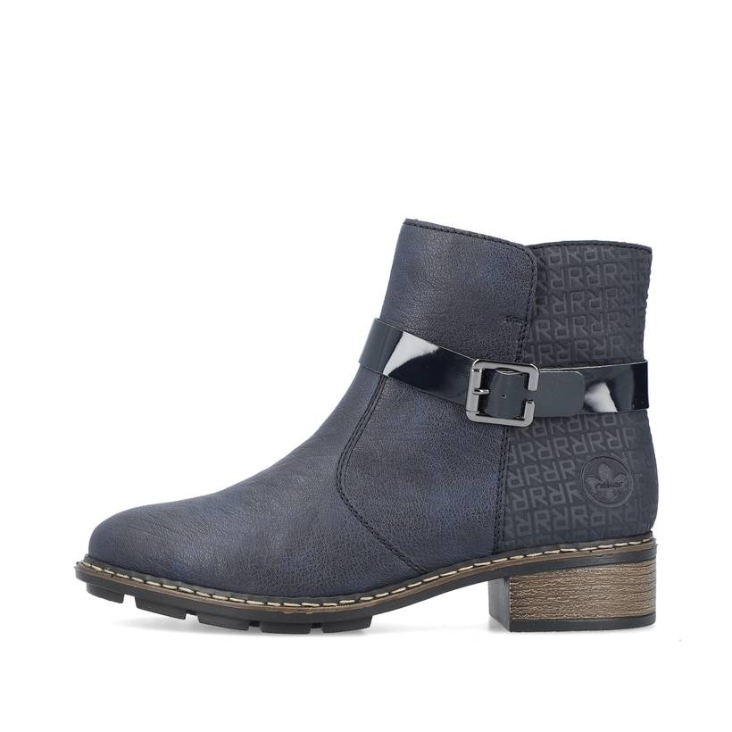 Rieker Artikelnummer 77261-14 Rieker Damen Kurzstiefel azurblau zollfrei
