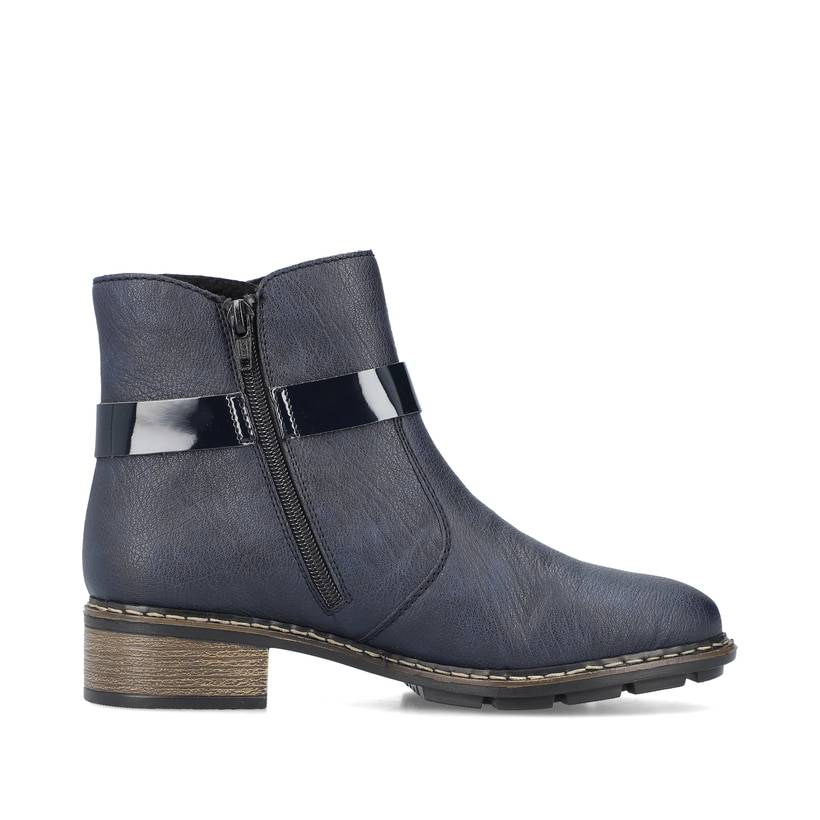 Rieker Artikelnummer 77261-14 Rieker Damen Kurzstiefel azurblau zollfrei
