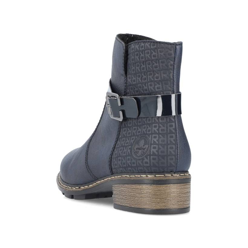 Rieker Artikelnummer 77261-14 Rieker Damen Kurzstiefel azurblau zollfrei