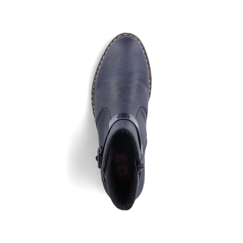 Rieker Artikelnummer 77261-14 Rieker Damen Kurzstiefel azurblau zollfrei
