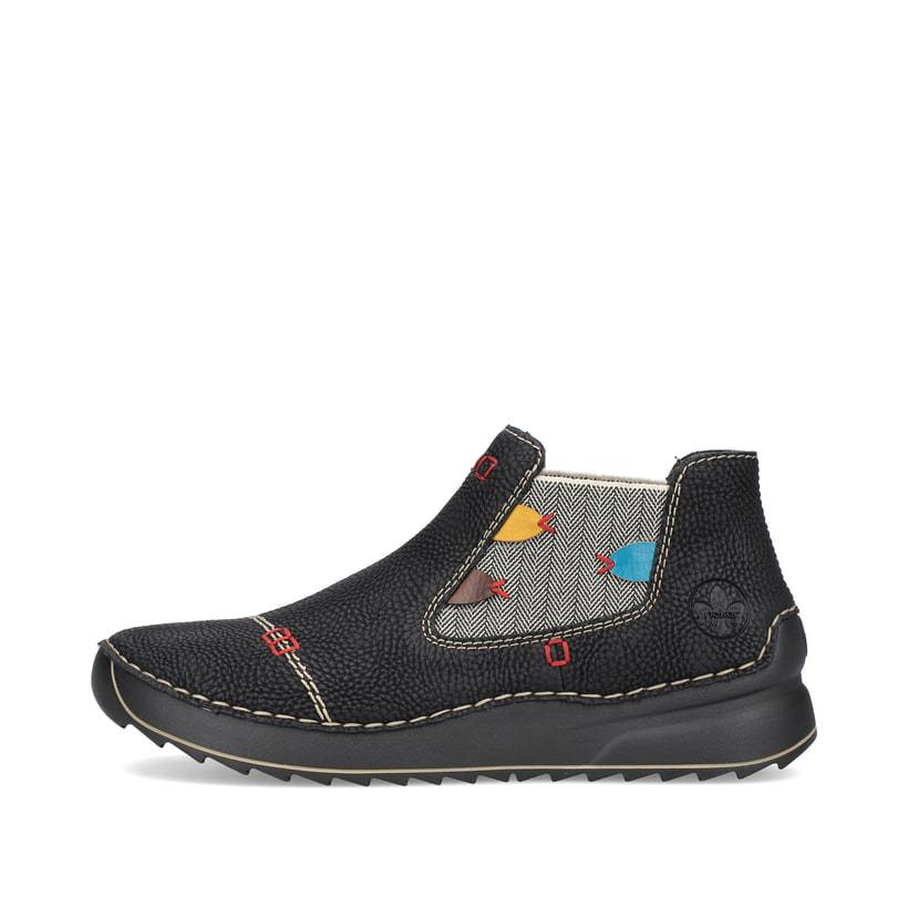 Rieker Artikelnummer 51592-00 Rieker Damen Chelsea Boots asphaltschwarz 50% Rabatt für begrenzte Zeit