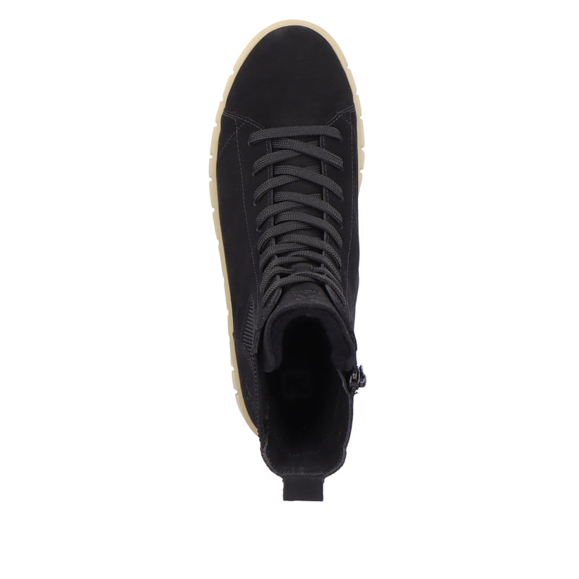 Rieker Artikelnummer W1061-00 Rieker Damen Chelsea Boots urban-black sand-beige Rabatte dieses Monats