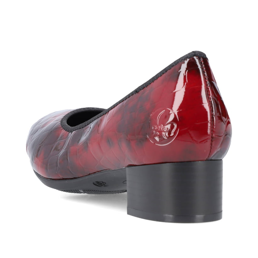 Rieker Artikelnummer 49260-35 Rieker Damen Pumps metallic-rot 2025