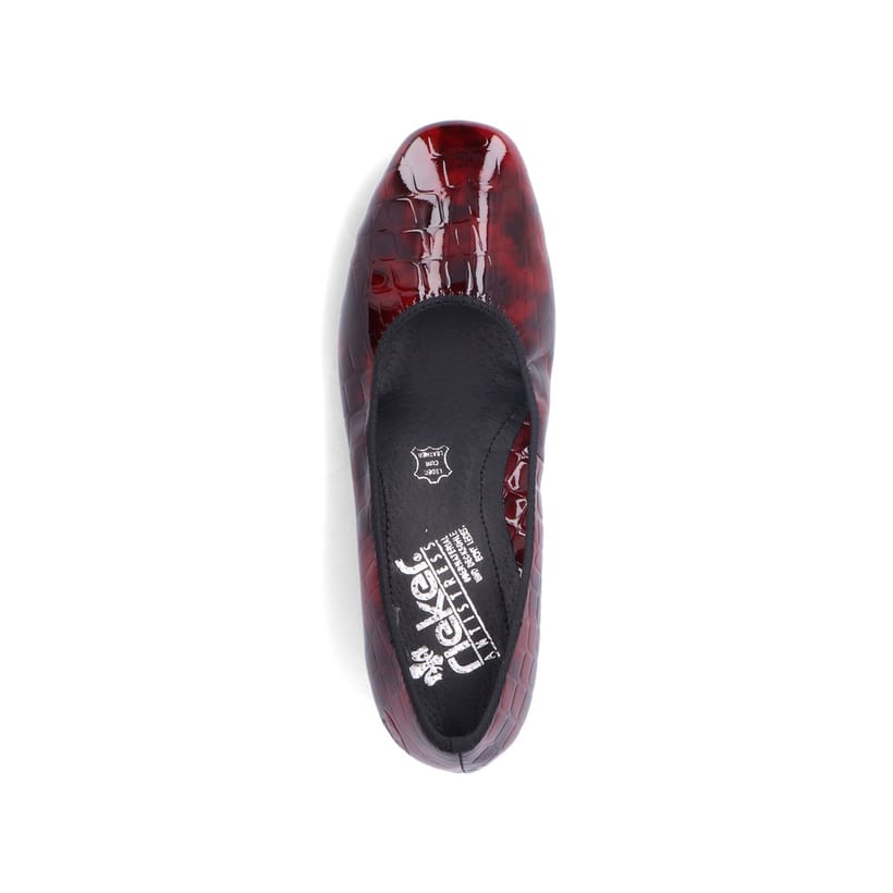Rieker Artikelnummer 49260-35 Rieker Damen Pumps metallic-rot 2025