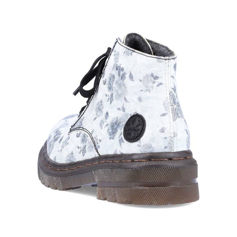Rieker Artikelnummer 78232-90 Rieker Damen Biker Boots silberweiß Online