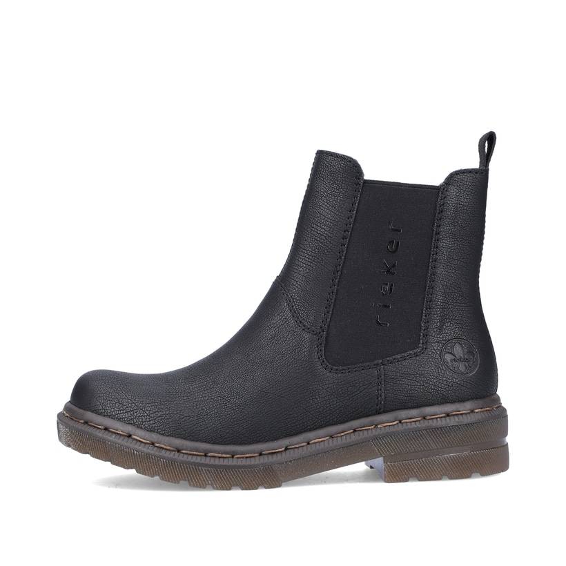 Rieker Artikelnummer 78292-00 Rieker Damen Chelsea Boots asphaltschwarz Auslauf