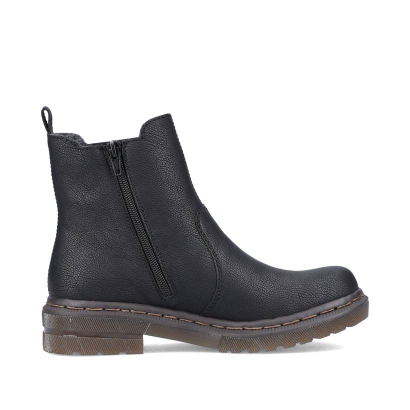 Rieker Artikelnummer 78292-00 Rieker Damen Chelsea Boots asphaltschwarz Auslauf
