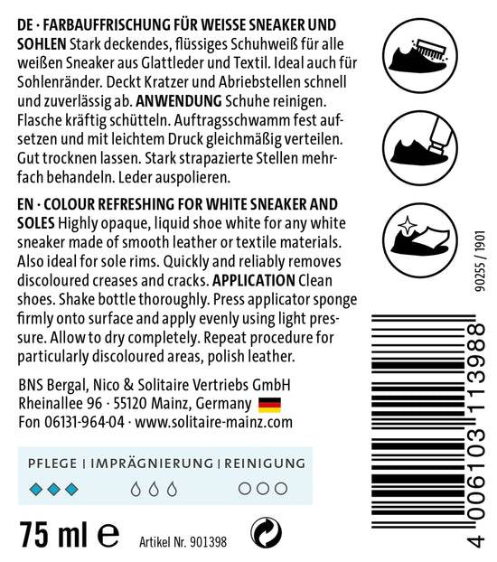 Schuhwerk Schwangau Solitaire Sneaker White Zeitbegrenzte Promotion