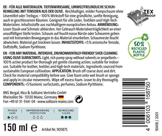 Schuhwerk Schwangau Solitaire Ecco Care Pure Clean Speichern exportieren