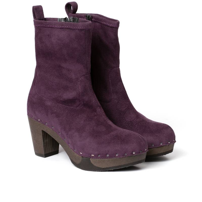 Softclox FABIA vegan Velourseffekt viola (dunkel) Clearance-Verkauf