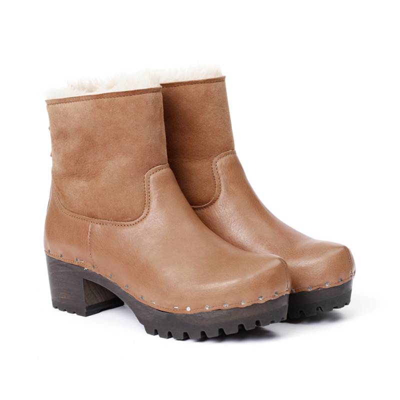 Softclox IRIS Washed Nappa/DF Velour camel Tiefpreis