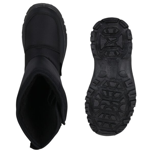 Stiefelparadies Kinder Winter Boots in Schwarz Kauf eins, bekomm eins gratis