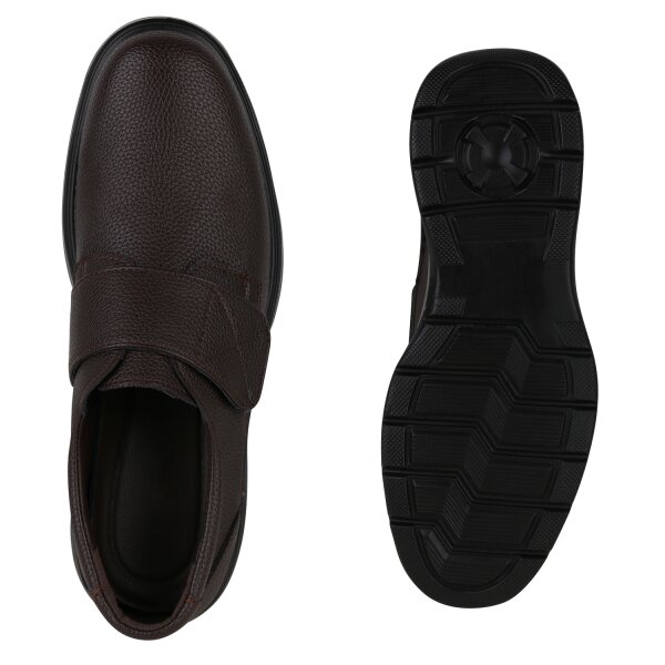 Stiefelparadies Herren Klassische Halbschuhe in Braun Blitzangebot