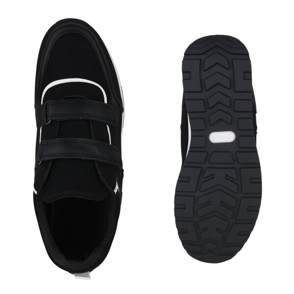 Stiefelparadies Herren Laufschuhe in Schwarz Tiefpreis