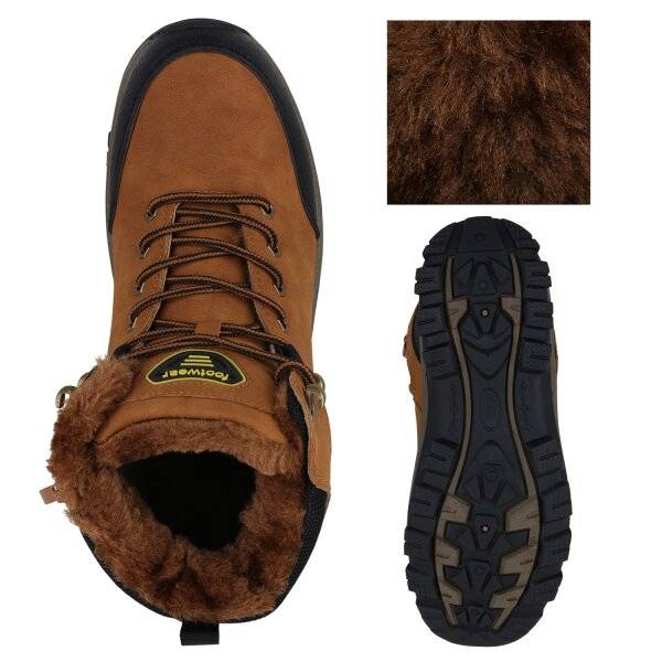 Stiefelparadies Herren Outdoor Schuhe in Hellbraun Letzter Tag
