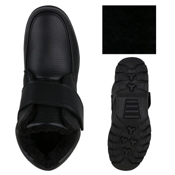 Stiefelparadies Herren Winter Boots in Schwarz Riesige Rabatte