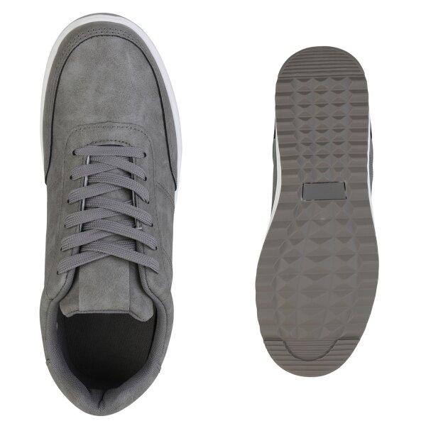 Stiefelparadies Herren Sneaker Low in Grau 2025