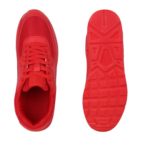 Stiefelparadies Herren Laufschuhe in Rot Flash Sale