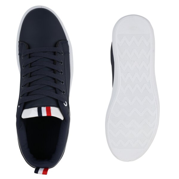 Stiefelparadies Herren Sneaker low in Dunkelblau Weihnachtsangebot
