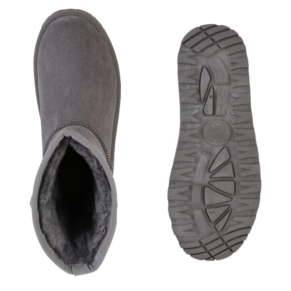 Stiefelparadies Damen Winter Boots in Grau Clearance-Verkauf
