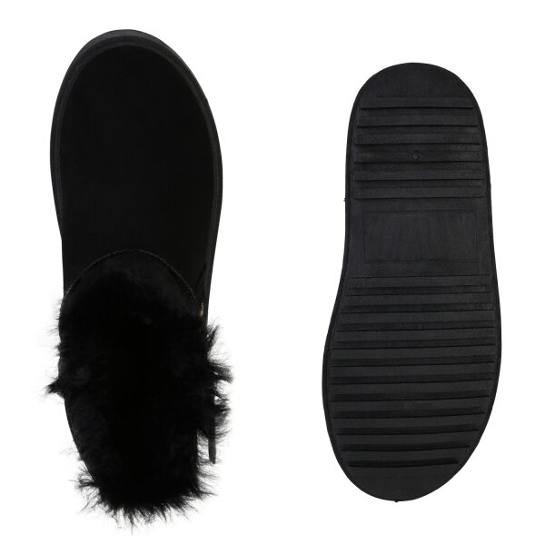 Stiefelparadies Damen Winter Boots in Schwarz Speichern exportieren